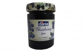 Dana Blueberry Jam   Glass Jar  340 grams